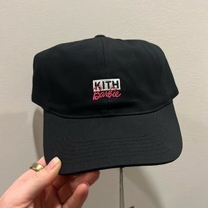 KITH X BARBIE Overlap Logo Dad Hat